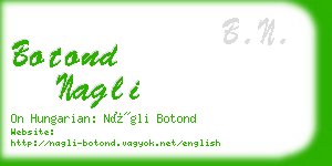 botond nagli business card